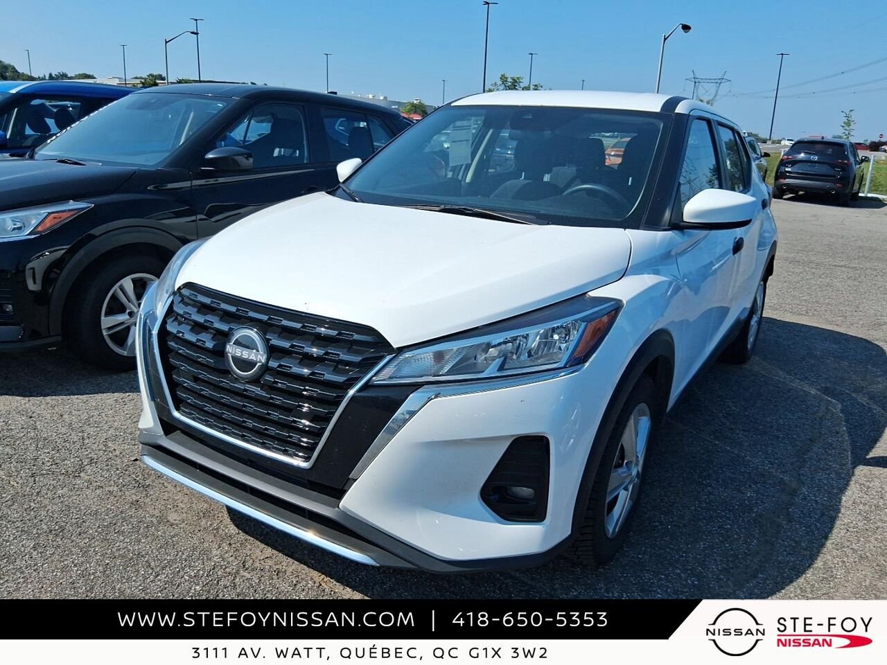 2024 Nissan Kicks S White Ste-Foy - photo #0