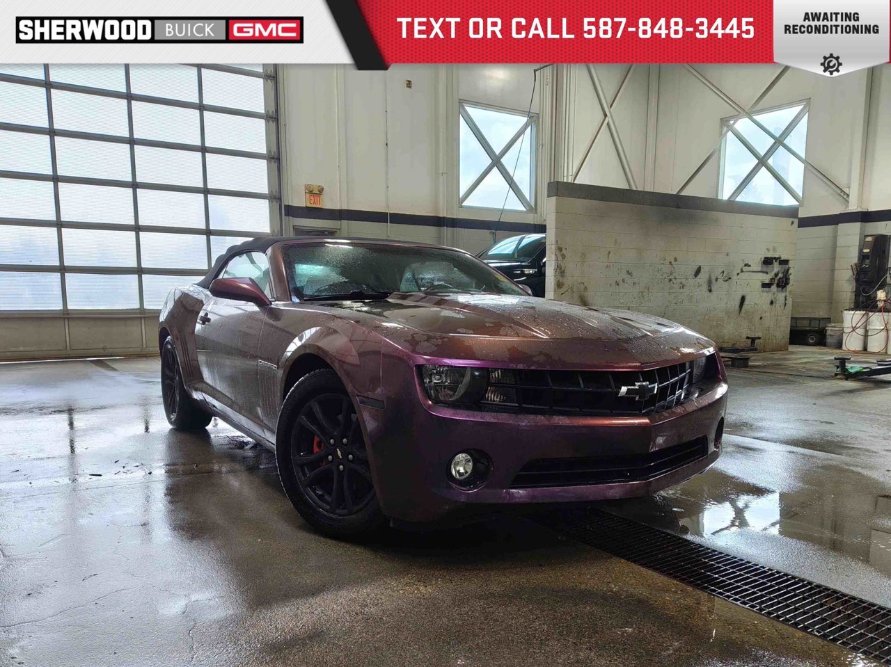 2013 Chevrolet Camaro 2dr Conv 1LT Grey Sherwood Park - photo #0