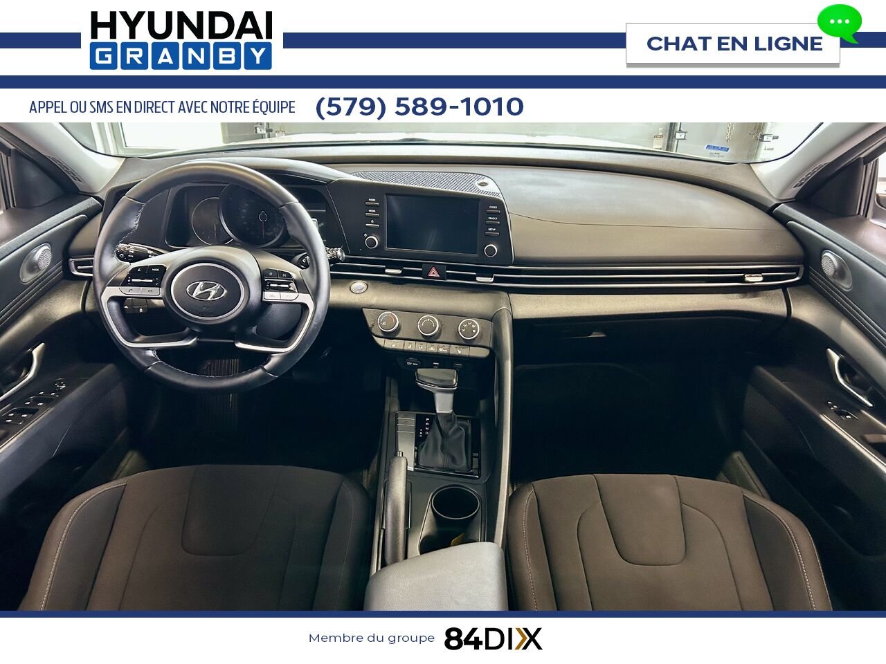 Hyundai Elantra 2023 Blanc Granby - photo #11