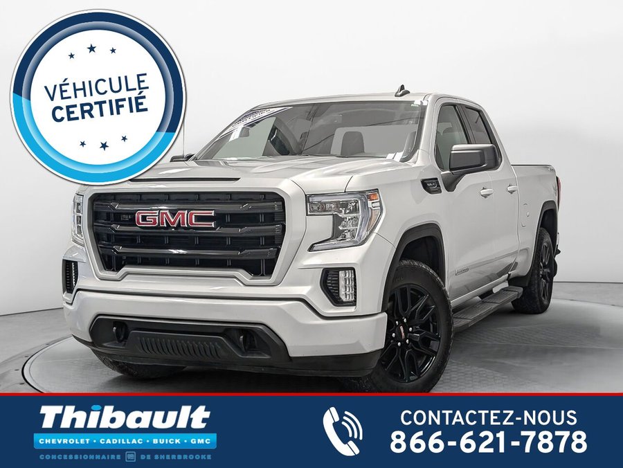 GMC SIERRA 1500 CAISSE STANDARD DE 6 PIEDS 6 Elevation double cab V8 5.3L 2020 Gris
