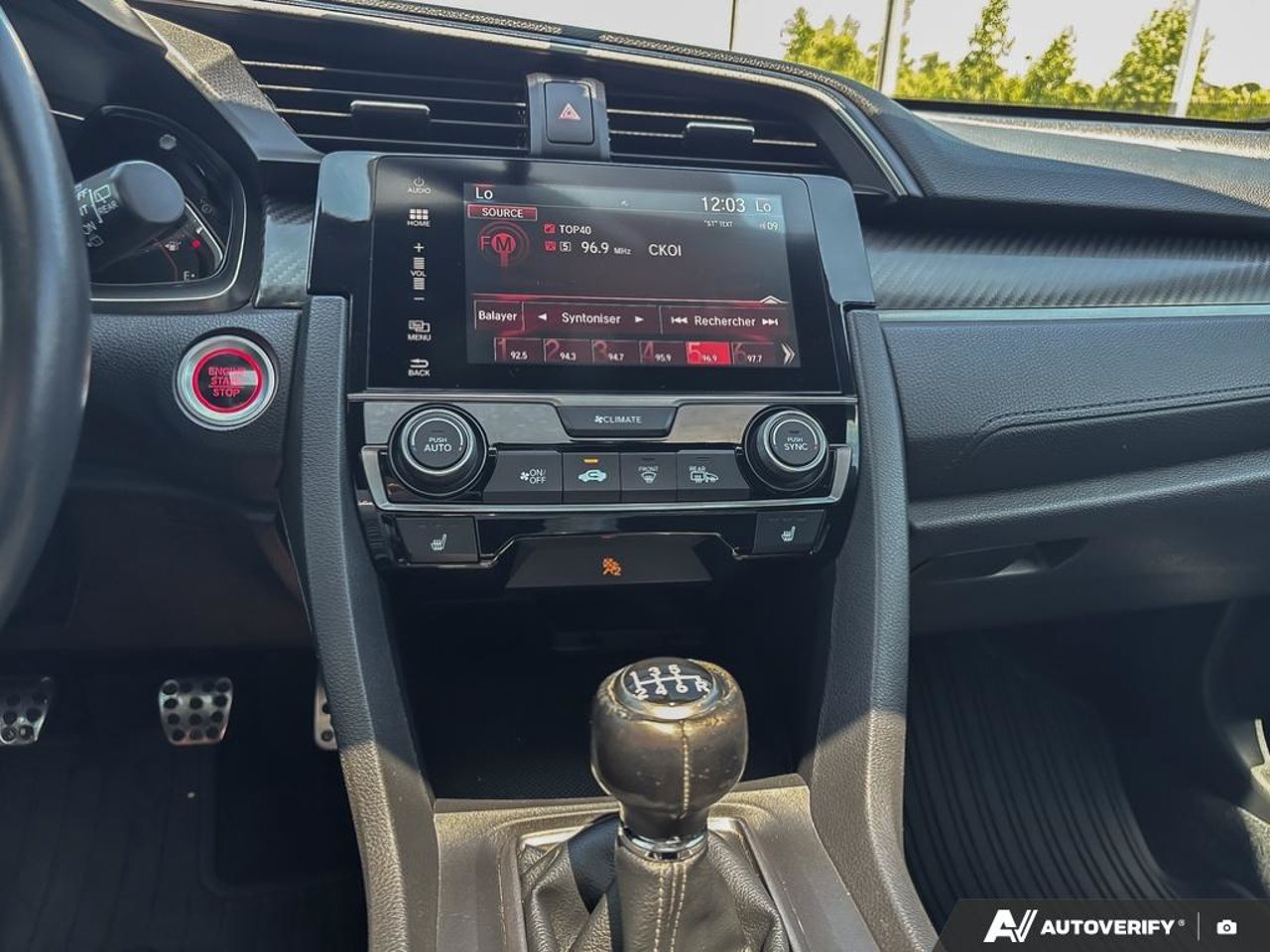 2018 Honda Civic Hatchback SHHFK7G47JU303901 Black Mirabel - photo #21