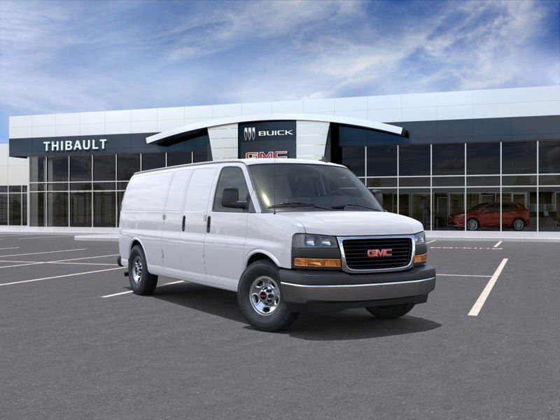 GMC Fourgonnette Savana utilitaire Traction arrière 2500 155 po 2025 Blanc sommet