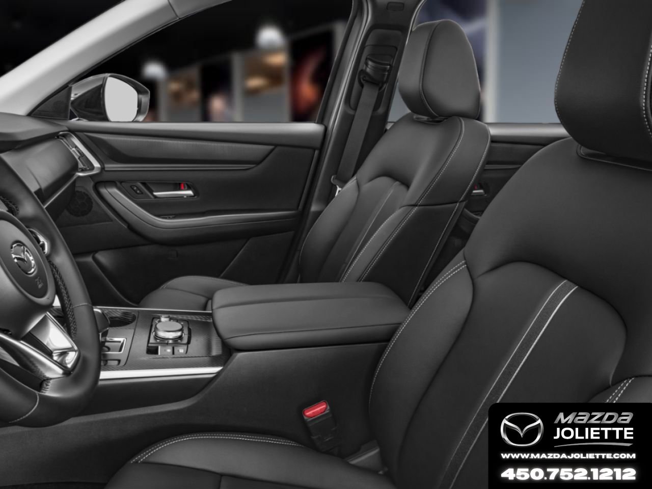 MAZDA CX-90 hybride rechargeable 2026 Blanc rhodium métallisé Notre-Dame-des-Prairies - photo #8
