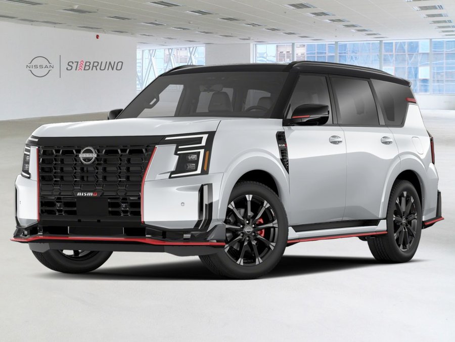 2026 Nissan Armada 2026 Super Black/Everest White Pearl Tricoat