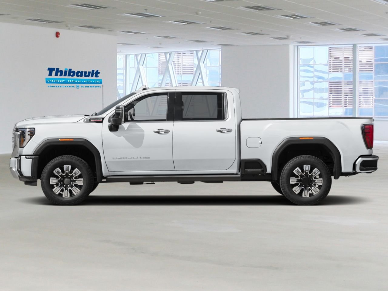 GMC SIERRA 2500HD Denali cabine multiplace 4RM 159 po 2026 Blanc Sherbrooke - photo #2