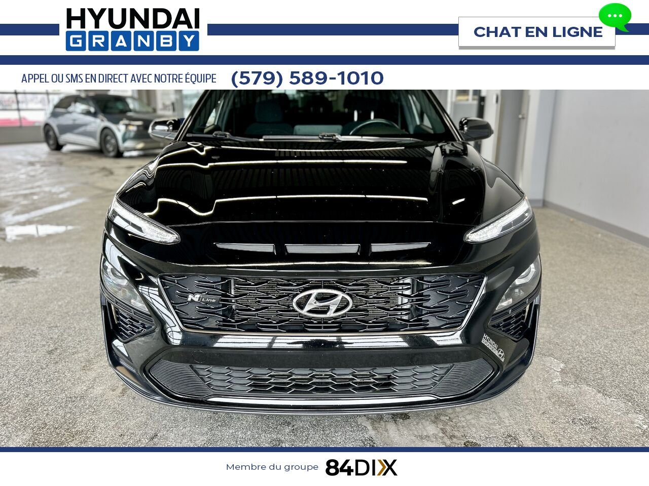 2022 Hyundai Kona Black Granby - photo #2