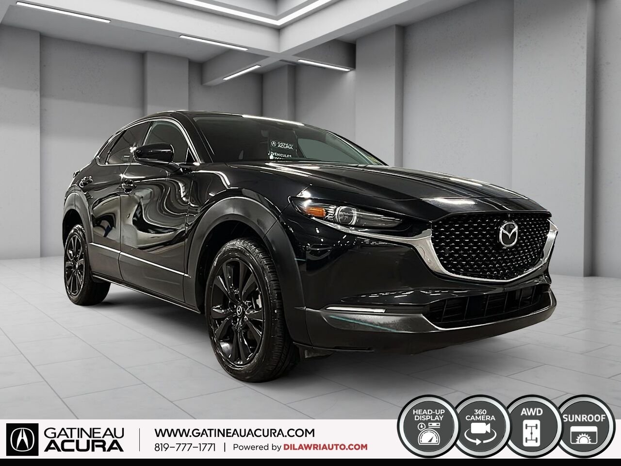 Mazda CX-30 GT AWD 2022 Noir Ottawa & Gatineau - photo #13