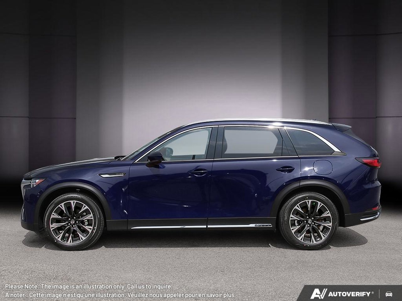 2026 Mazda CX-90 PHEV JM3KKDHA3T1386247 Deep Crystal Blue Mica Mirabel - photo #2