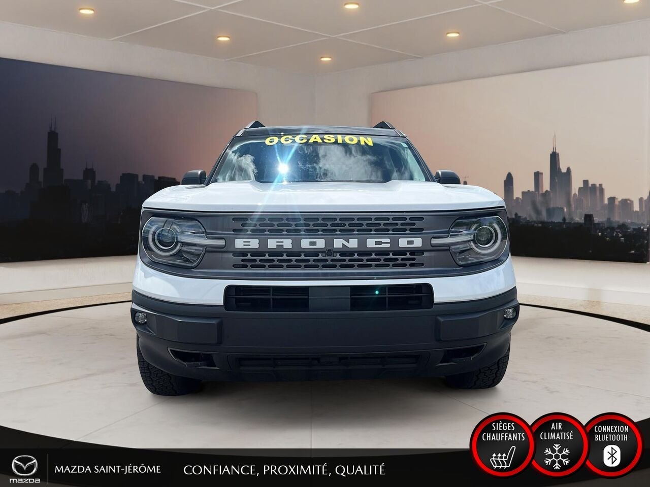 Ford Bronco Sport 2022 Blanc Ste-Agathe des Monts - photo #2