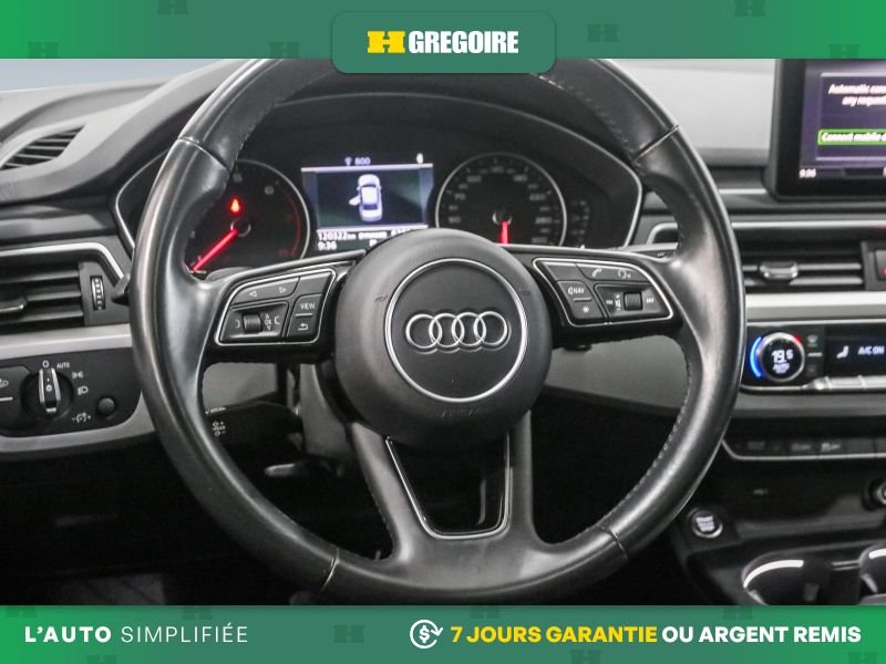 Audi A4 726615A | Komfort AWD AUTO A/C TOIT NAV MAGS CAM RECUL BLUET 2019 Gris Laval - photo #19
