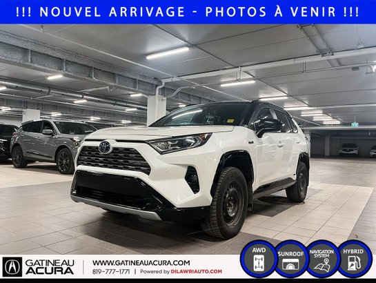 Toyota RAV4 *** UN PROPRIO + BAS KILOMÉTRAGE *** 2021 Blanc