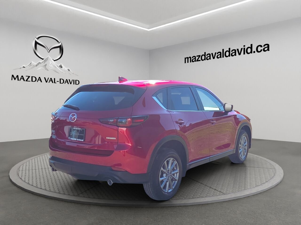 2025 Mazda CX-5 Gs, awd, sièges, volant et rétroviseurs chauffants, hayon électrique Soul Red Crystal Metallic Val-David - photo #22