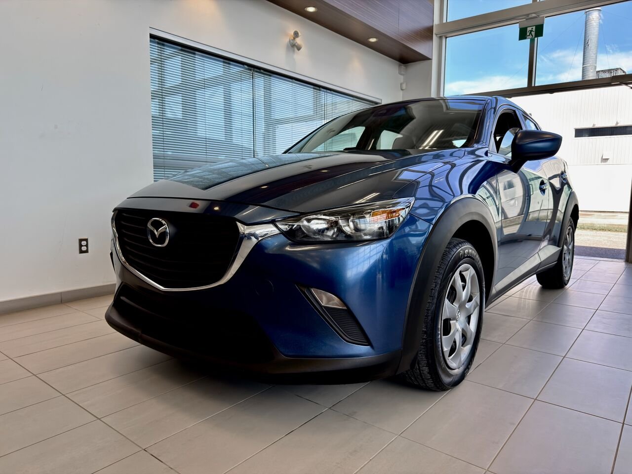 Mazda CX-3 2018 Bleu Notre-Dame-des-Prairies - photo #2