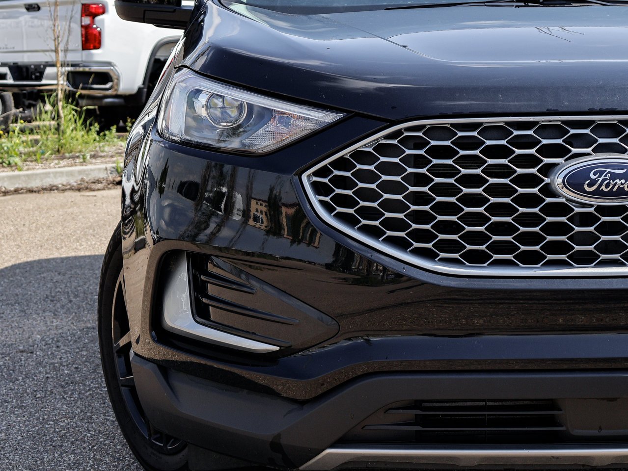 2023 Ford Edge SEL AWD Black Sherwood Park - photo #4