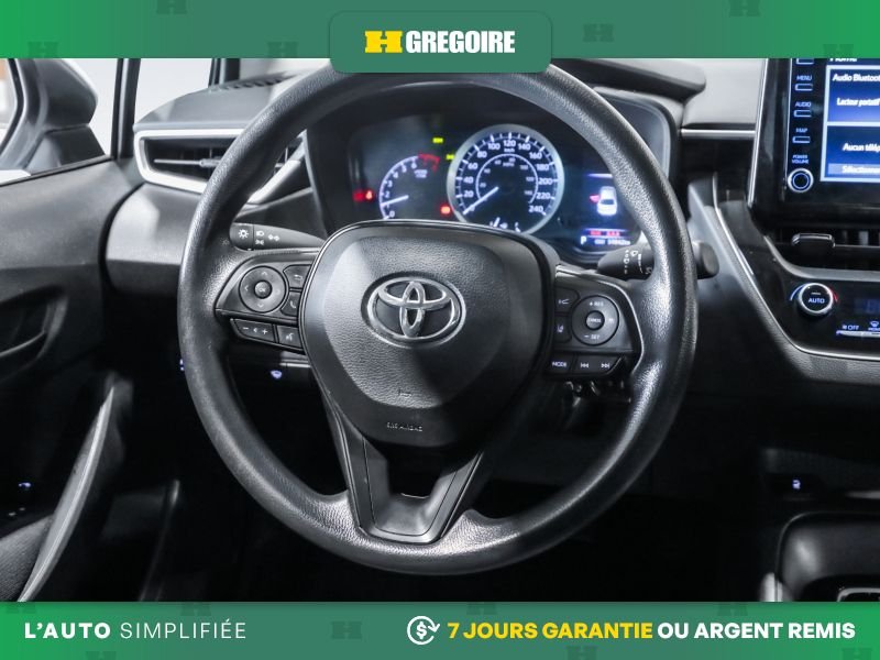 Toyota Corolla 727157A | LE AUTO AC GR ELEC CAM RECULE BLUETOOTH 2022 Argent Laval - photo #17