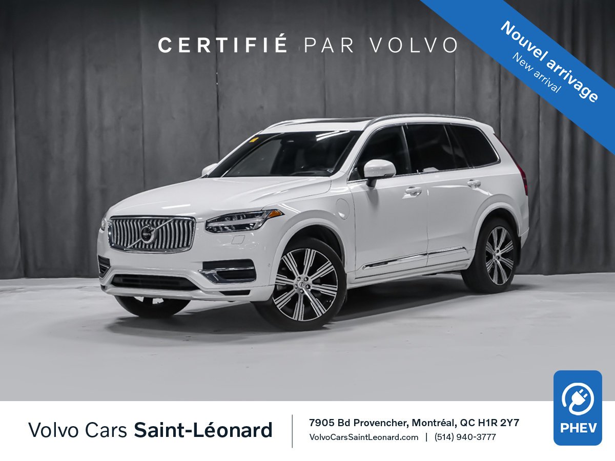 2024 Volvo XC90 Recharge ULTIMATE BRIGHT THEME T8 LOUNGE White Montreal - photo #0