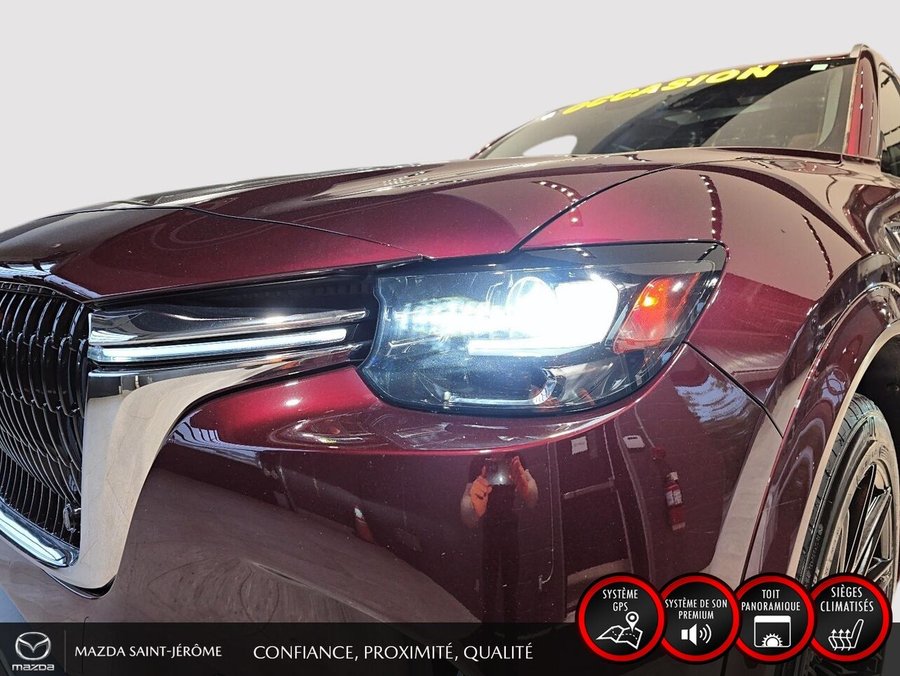 Mazda CX-90 hybride léger Signature | TOIT PANORAMIQUE | AWD | 2024 Rouge