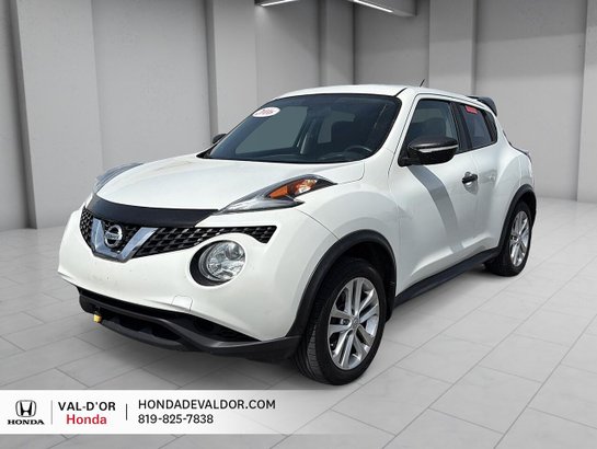 Nissan JUKE CVT familiale 5 portes traction intégrale SV 2016 2016 Blanc