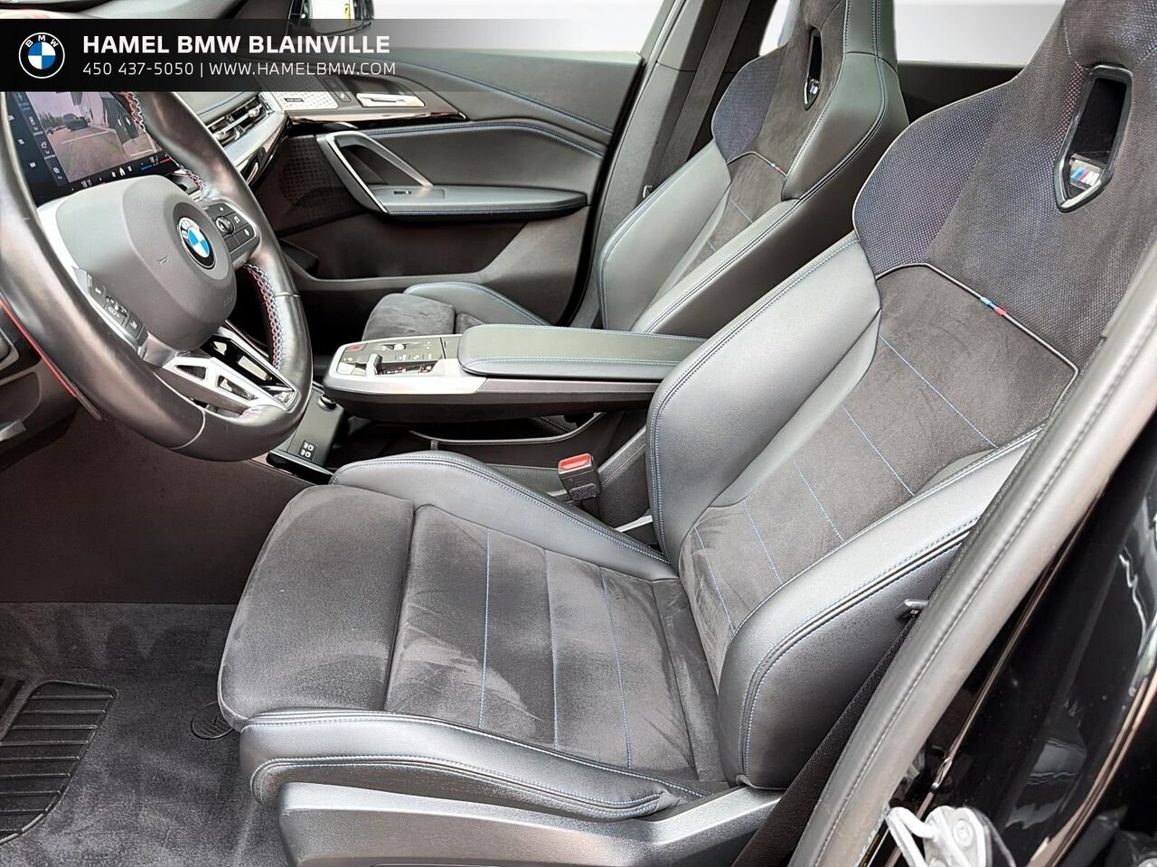 BMW X1 M35i xDrive véhicule d'activités sportives 2024 Noir Blainville - photo #8