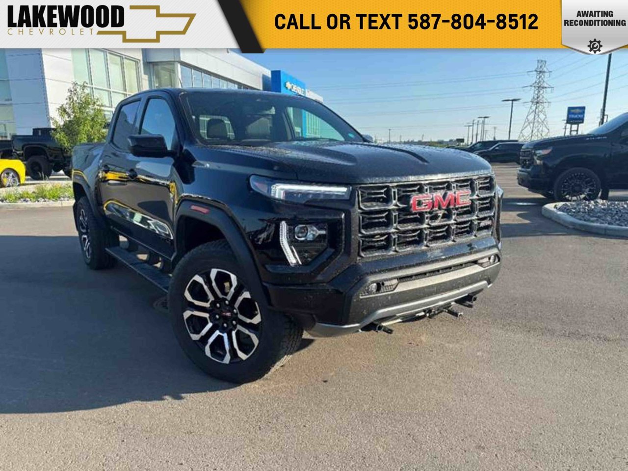 2025 GMC Canyon 4WD Crew Cab AT4 Black Sherwood Park - photo #0