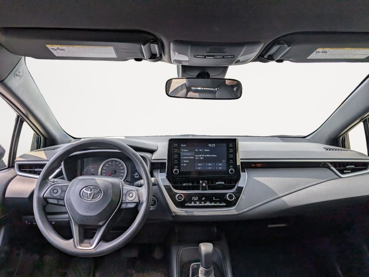 Toyota Corolla à hayon BASE/SIÈGES CHAUFFANTS/CAMÉRA DE RECUL/BLUETOOTH/AC 2022 Bleu Sherbrooke - photo #8