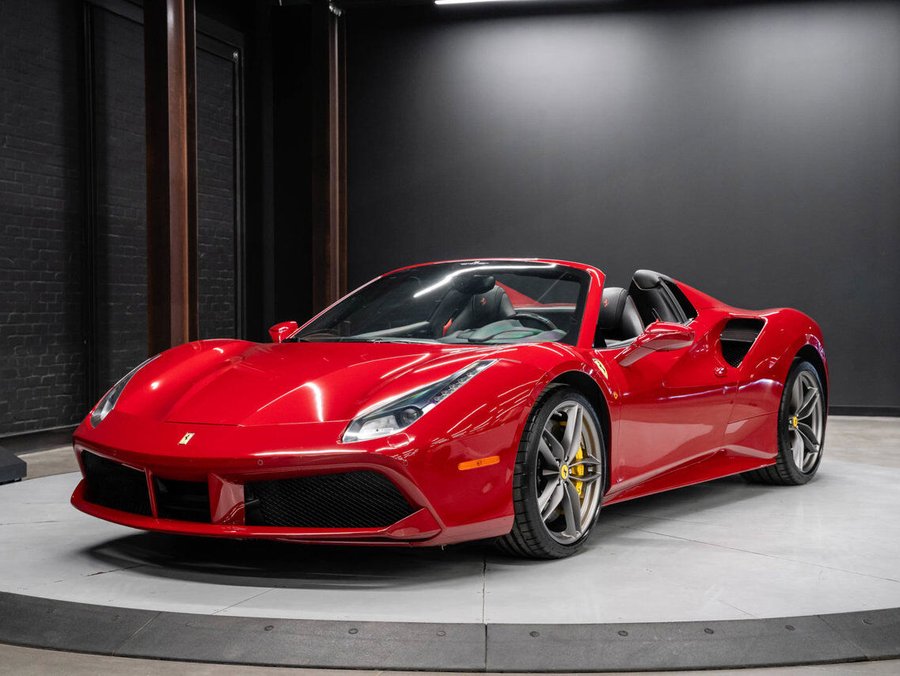 2017 Ferrari 488 Spider 2017 Red