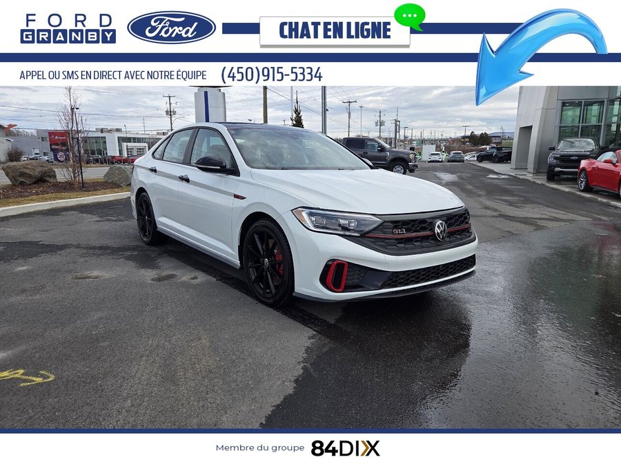 Volkswagen Jetta GLI 40e anniversaire, TOIT OUVRANT 2024 Blanc