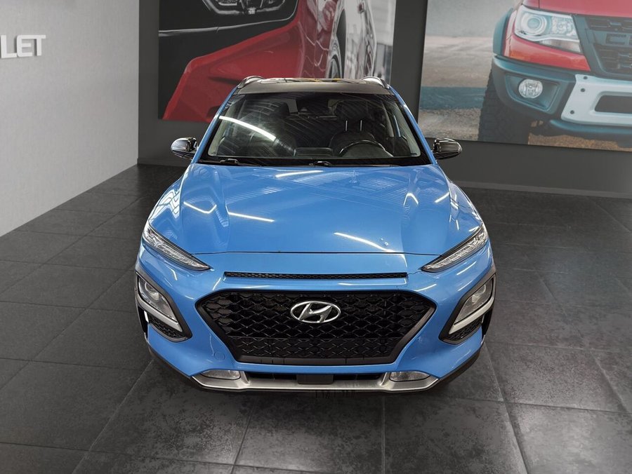 Hyundai KONA LUXURY + GARANTIE DISPONIBLE TOIT OUVRANT + 1-2-3 CHANCE AU CREDIT 2020 Bleu