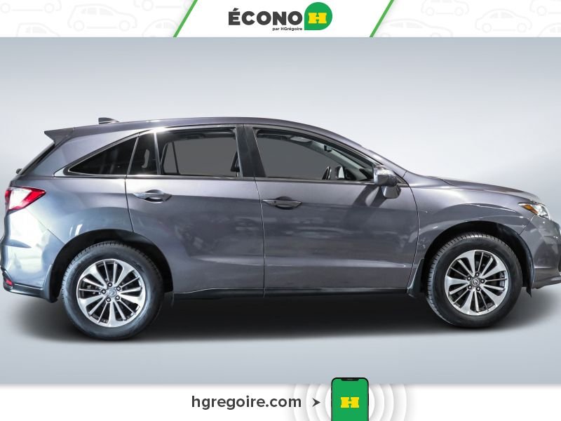 Acura RDX 821569A | ELITE PKG V6 AWD A/C CUIR TOIT MAGS 2017 Gris Laval - photo #8