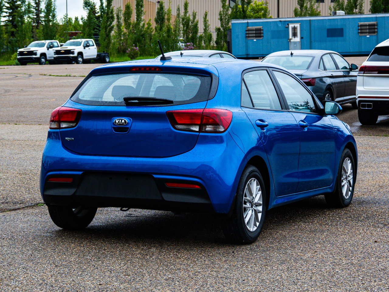 2021 Kia Rio 5-door LX+ IVT Blue Sherwood Park - photo #12
