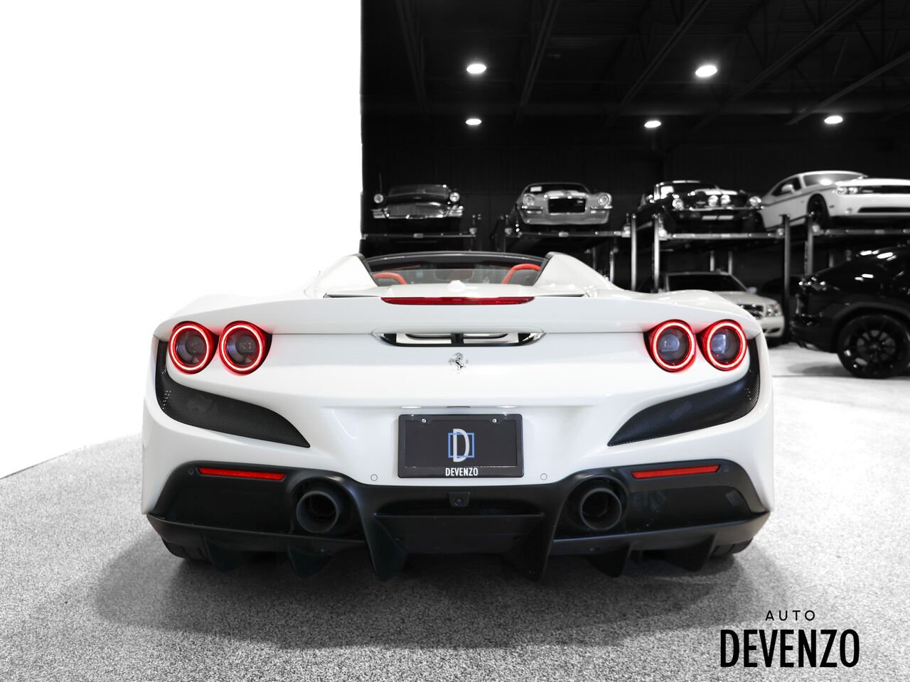 Ferrari F8 Spider 2023 Blanc Saint-Eustache - photo #2