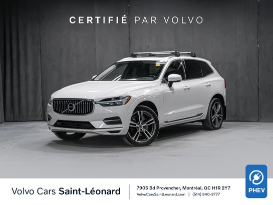 2021 Volvo XC60 Recharge T8 INSCRIPTION EXPRESSION CLIMAT PREMIUM MAGS 20PO White