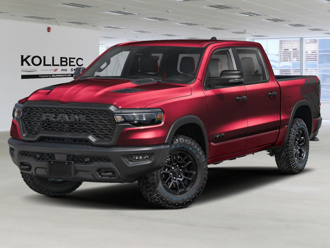 RAM 1500 261570 | Rebel cabine d'équipe 4x4 caisse de 5 pi 7 po 2026 Couche nacrée rouge fondu Gatineau - photo #0