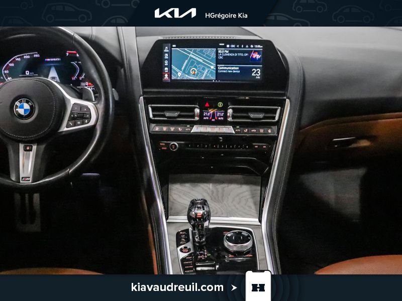 2022 BMW 850I Blue Blainville - photo #17