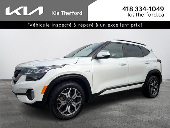 Kia Seltos 2023 Blanc Thetford Mines - photo #0