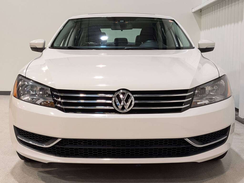 2014 Volkswagen Passat 4dr Sdn 1.8 TSI Man Comfortline White Val-David - photo #3