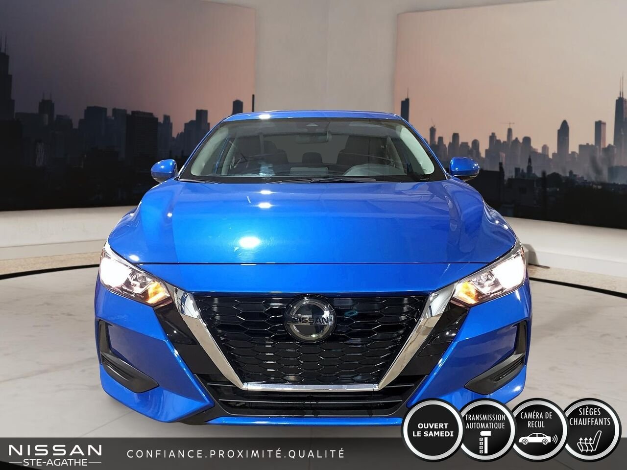 2023 Nissan Sentra Blue Sainte-Agathe-des-Monts - photo #1