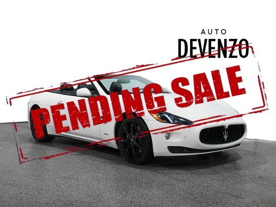 2013 Maserati GRANTURISMO 2013 White