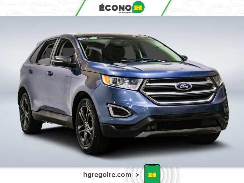 Ford EDGE 728135 | SEL AWD TOIT NAV BLUETOOTH CAMÉRA MAGS 2018 Bleu Laval - photo #0