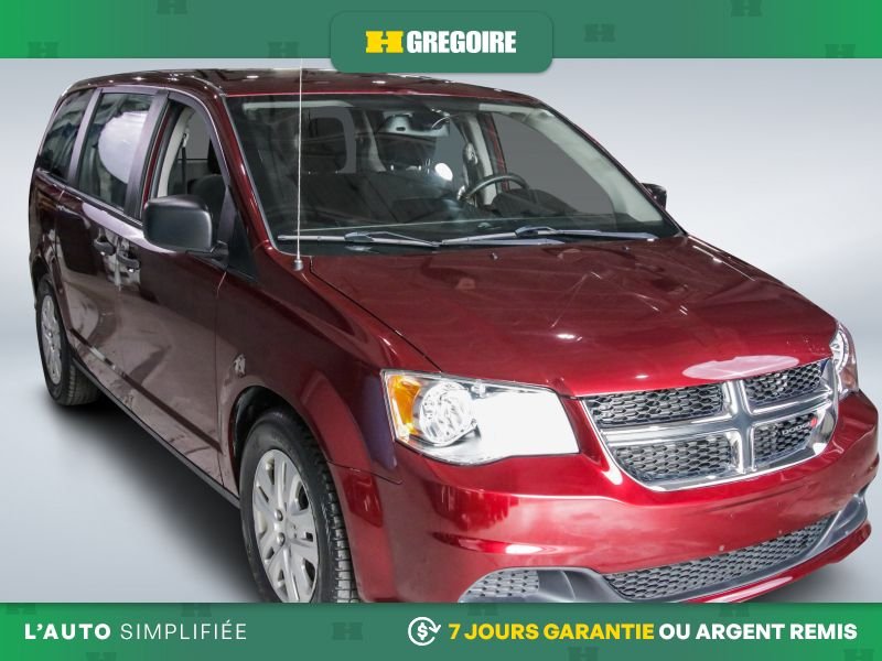 Dodge GR Caravan 820233 | Canada Value Package AUTO A/C CAM RECUL 2019 Rouge Laval - photo #0