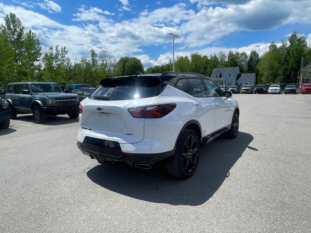 2022 Chevrolet Blazer RS AWD *TOIT* NAV CUIR SIÈGES VENT BOSE HAYON ELEC White Saint-Jérôme - photo #7