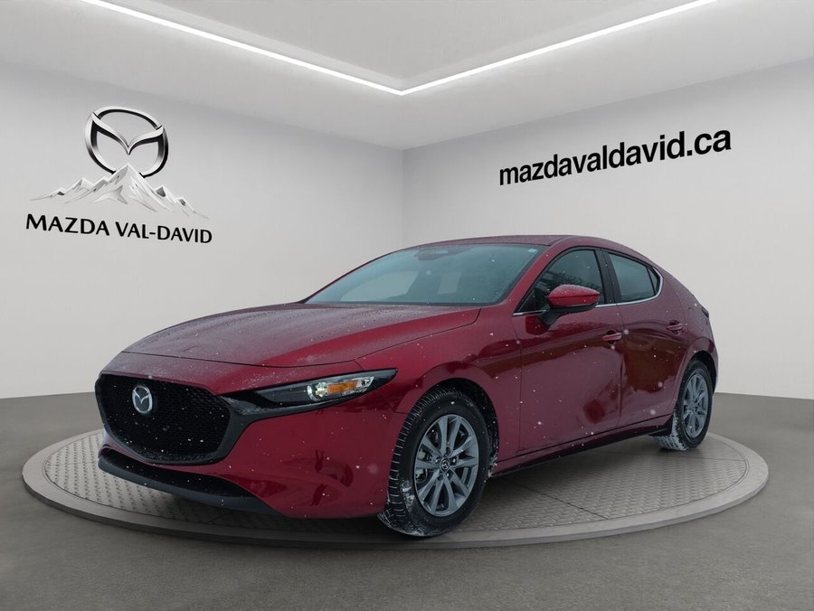 2025 Mazda Mazda3 Sport Automatique, tout équipé, sièges chauffants, caméra de recu Soul Red Crystal Metallic