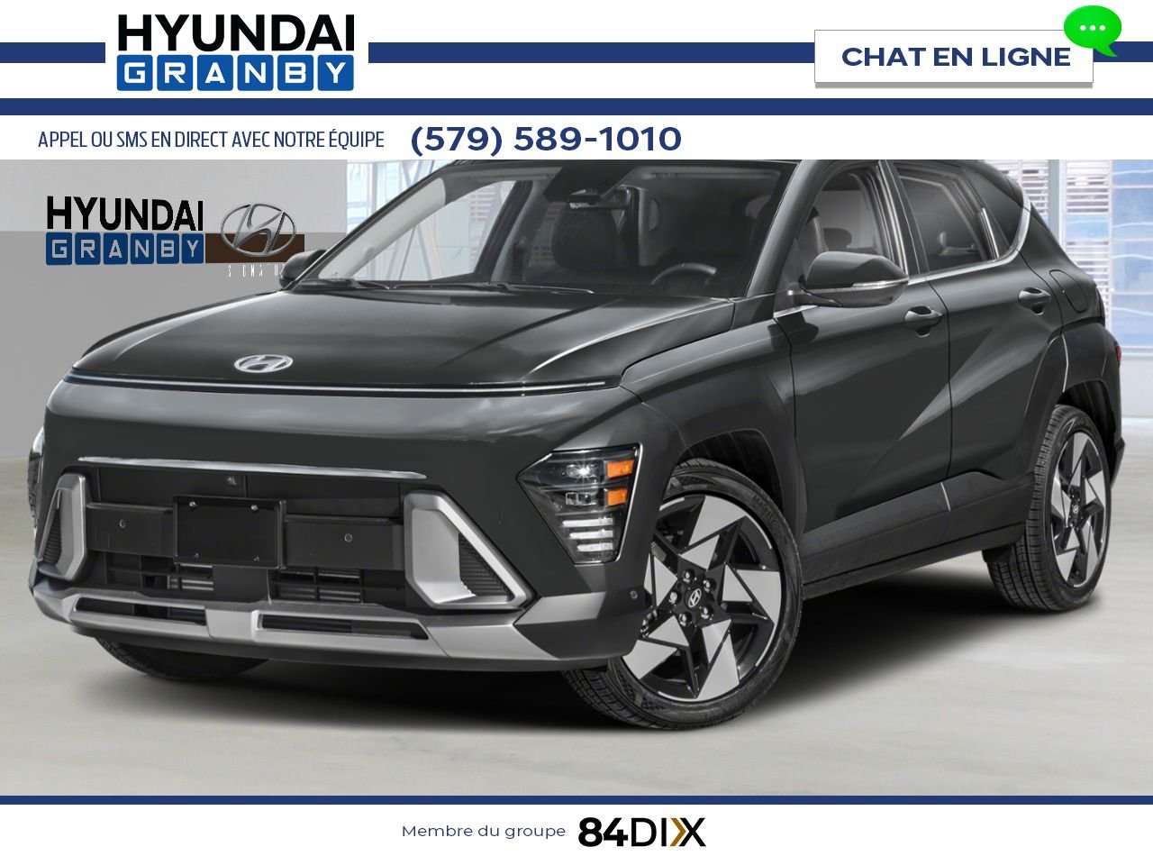 2026 HYUNDAI Kona Ecotronic Grey Granby - photo #0
