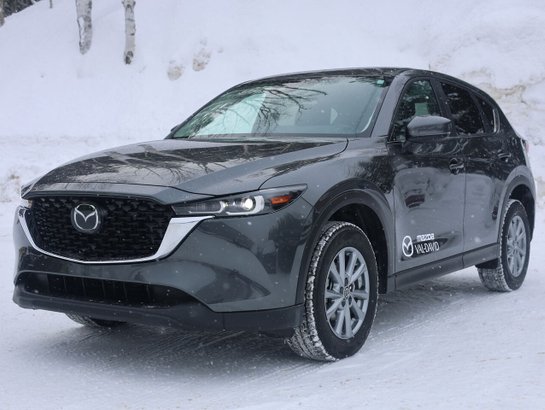 Mazda CX-5 Gs, awd, sièges, volant et rétroviseurs chauffants, hayon électrique 2025 Gris polymétal métallisé