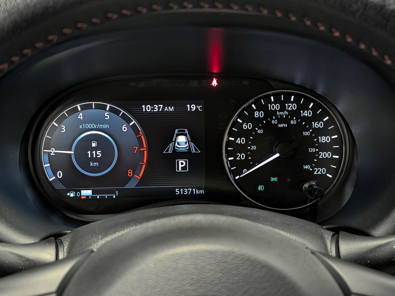 Nissan KICKS SR Cuir Volant et Sièges Chauffants 2023 Rouge Sherbrooke - photo #19