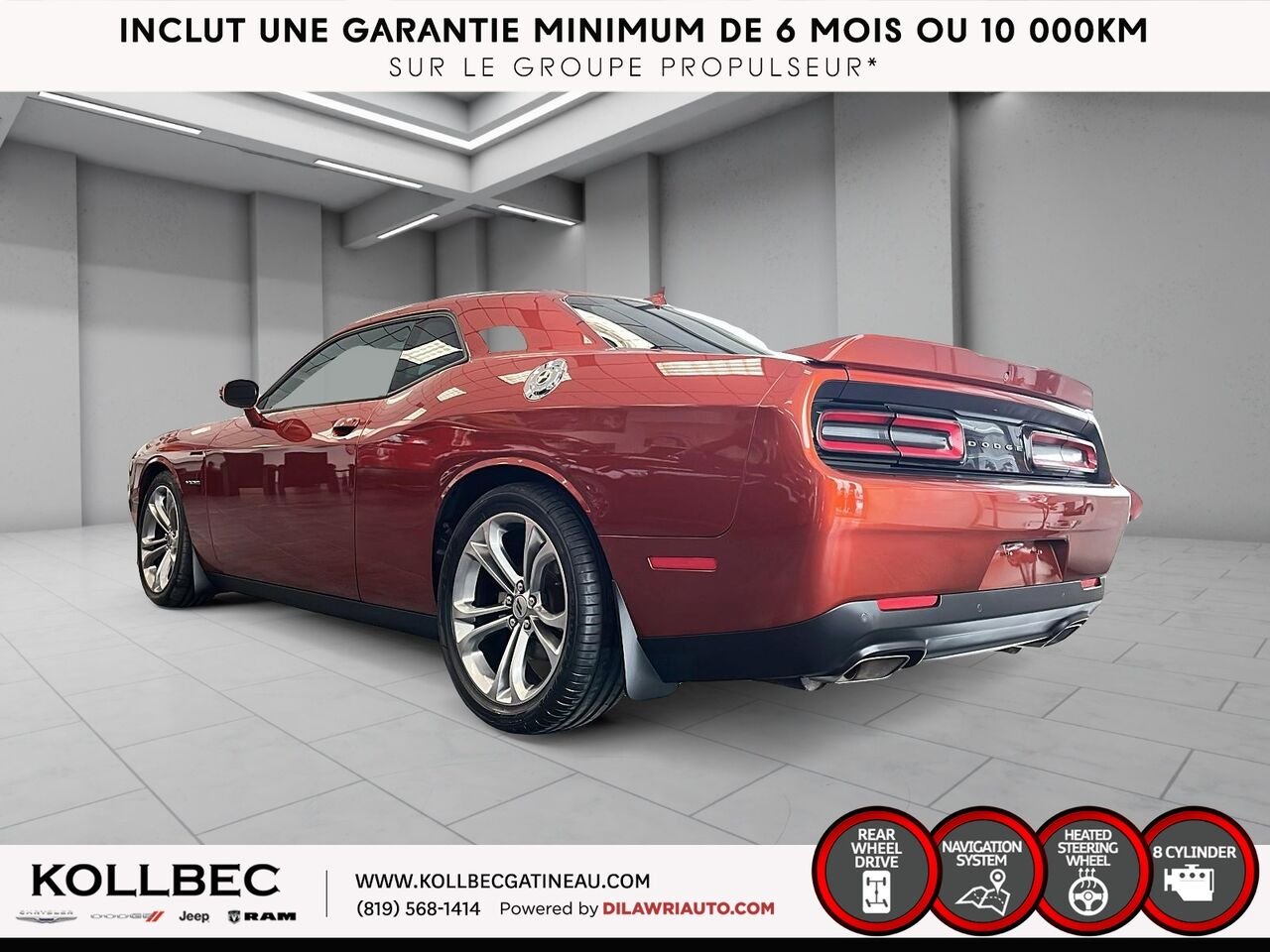 2021 DODGE CHALLENGER R/T Orange Ottawa & Gatineau - photo #17