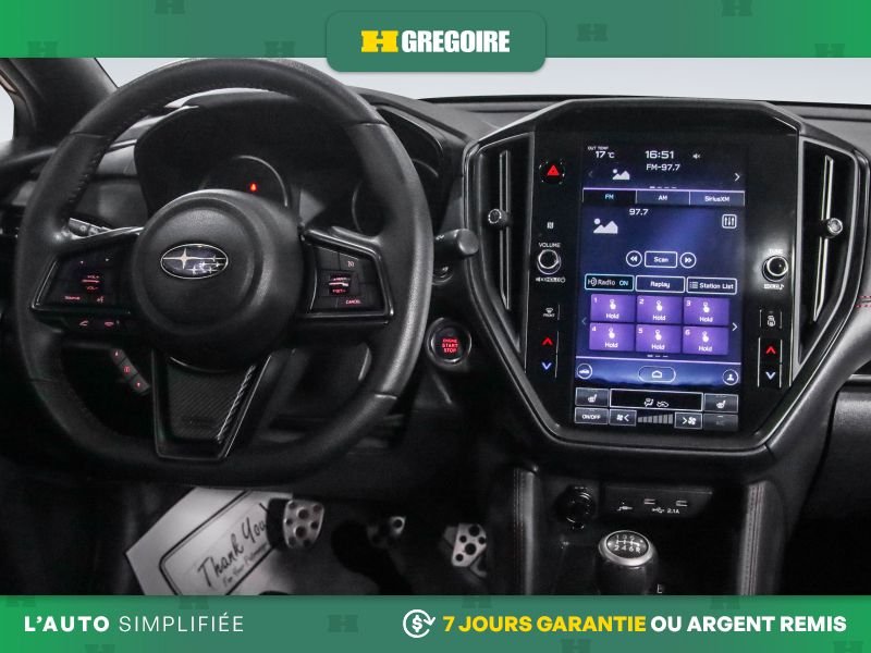 Subaru WRX 821605 | Sport-tech AWD A/C MAGS TOIT NAV CAM RECUL BLUETOO 2023 Rouge Laval - photo #17