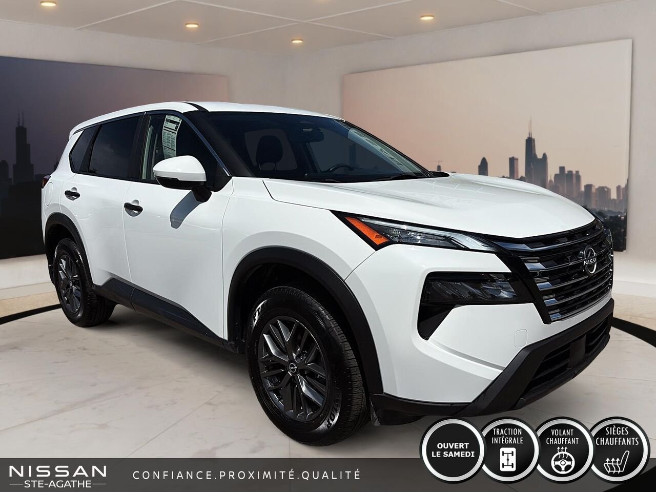 2024 Nissan Rogue White Ste-Agathe des Monts - photo #2
