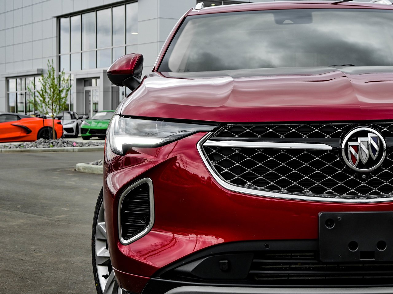 2023 Buick Envision AWD 4dr Avenir Red Sherwood Park - photo #4