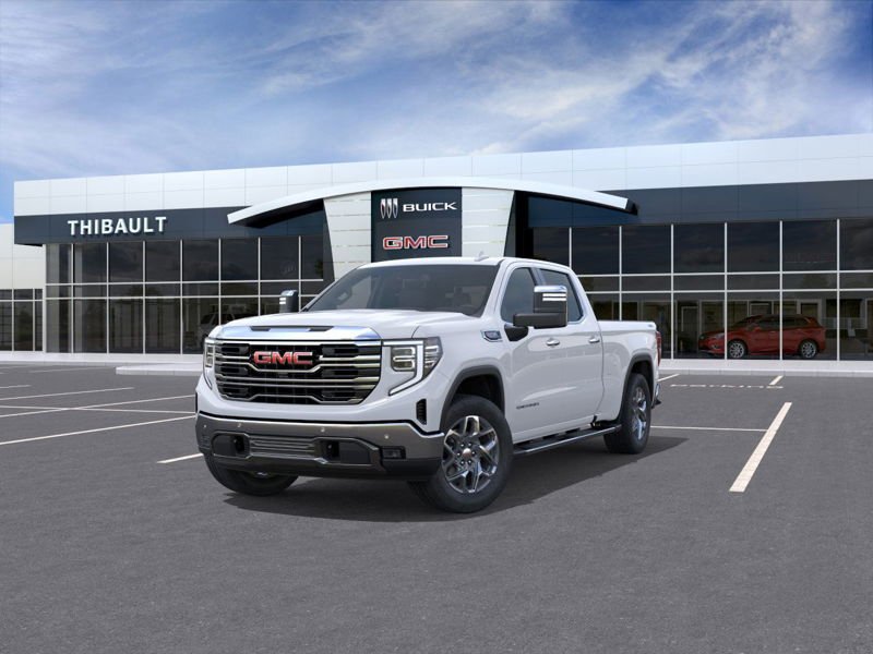 2026 GMC Sierra 1500 SLT cabine multiplace 4RM 157 po Glacier White Tricoat Sherbrooke - photo #7